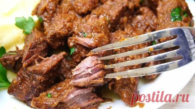 До чего же Просто, а как сочно и вкусно! Мясо к обеду или ужину.