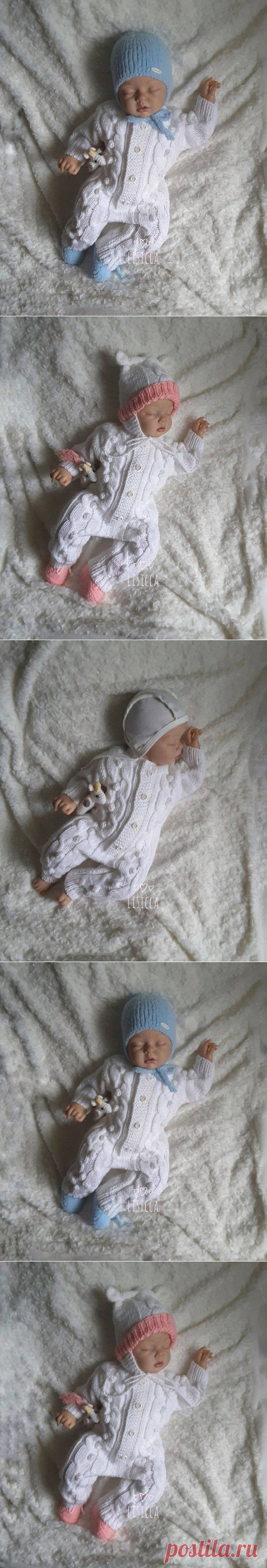 Hand knitted baby boy girl romper Hand knit baby set Baby | Etsy