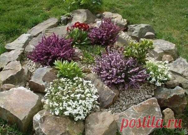 ИДЕИ ИСПОЛЬЗОВАНИЯ КАМНЕЙ В ОФОРМЛЕНИИ ДАЧНОГО УЧАСТКА