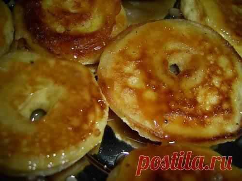 яблоки в кляре