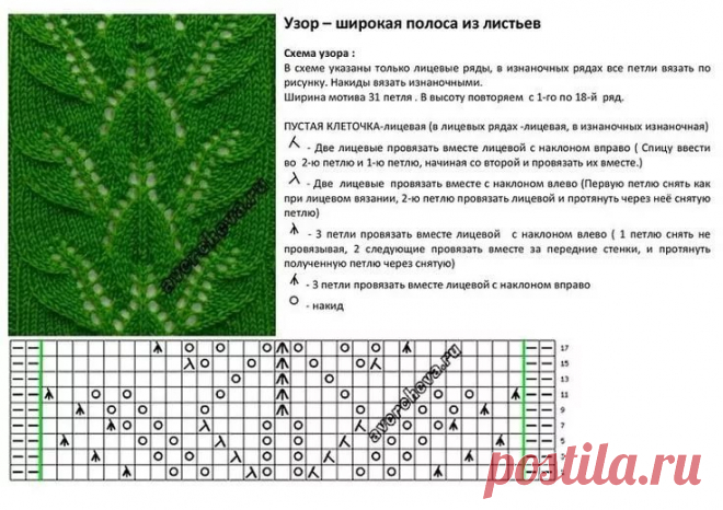 узоры спицами со схемами простые и красивые — Яндекс: нашлось 426 тыс. результатов