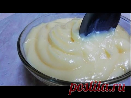 Заварной крем со вкусом сгущенки/ Техника, советы/ Как любой заварной крем делать на 5+
