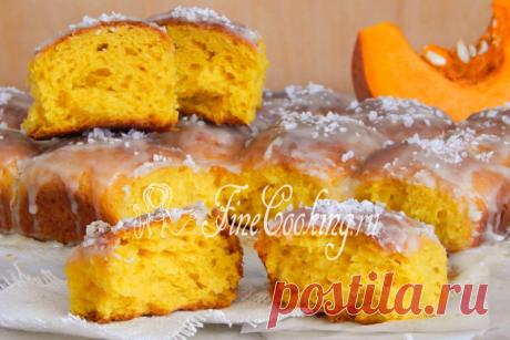 Тыквенные булочки - рецепт с фото