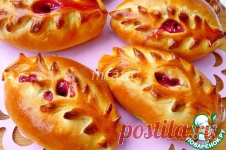 Сдобные пирожки с творогом и конфитюром – кулинарный рецепт