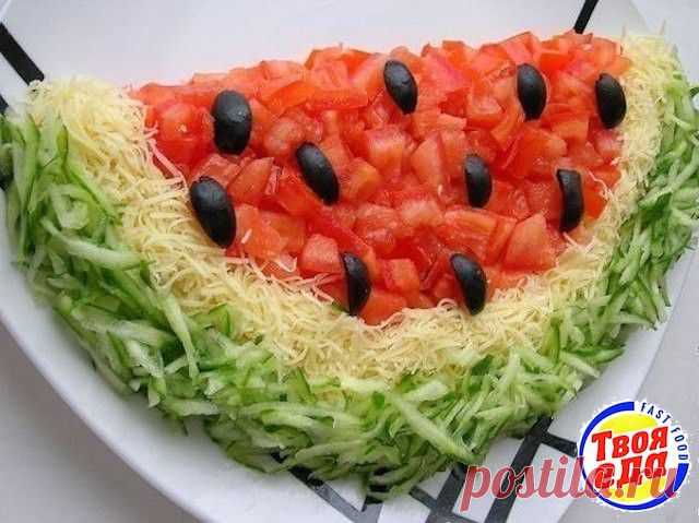 Куриный салат Арбуз
