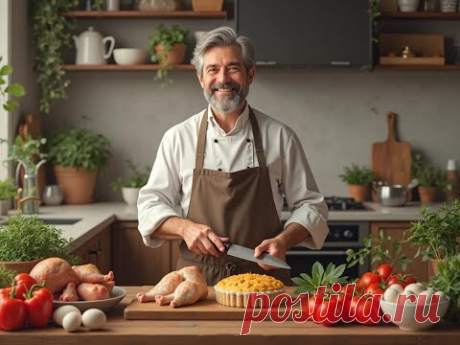 БЫСТРЫЙ КУРИНЫЙ ПИРОГ. Готовим часто, съедаем быстро!