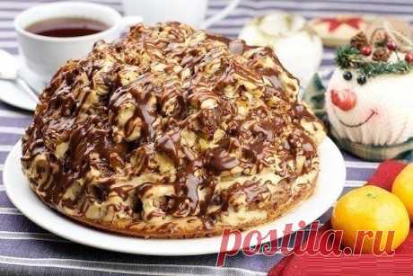 Очень вкусный торт

Ингредиенты:

Кефир — 200 г
Яйца куриные — 3 шт.
Сахар — 1 стакан
Сода — 1 ч. л.
Ванилин — по вкусу
Мука — 6 ст. л.
Какао — 3 ст. л.
Сметана — 200 г (крем)
Сахара — 1 стакан (крем)
Молоко — 100 г (глазурь)
Сахар — 4 ст. л. (глазурь)
Какао — 2 ст. л. (глазурь)
Сливочное масло — 1 ст. л. (глазурь)

Приготовление:

1. Растереть яйца с сахаром и ванилином в миске. Влить кефир, добавить муку и гашенную уксусом соду. Тщательно перемешать.
2. Разделить тесто н...