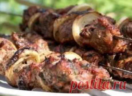 Шашлык из ягненка в йогуртовом соусе