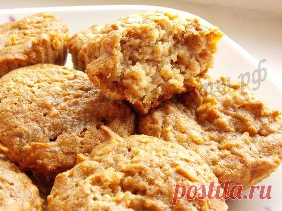 Постные ржаные кексы с яблоками рецепт с фото