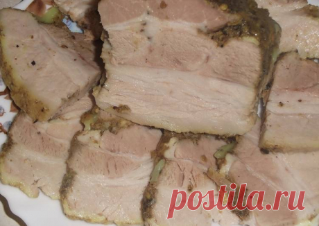 Грудинка домашняя Автор рецепта Алла Кочетова (Максимец) - Cookpad