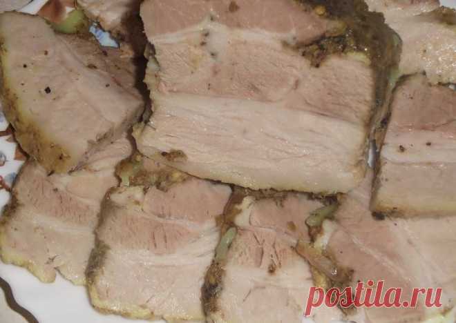 Грудинка домашняя Автор рецепта Алла Кочетова (Максимец) - Cookpad