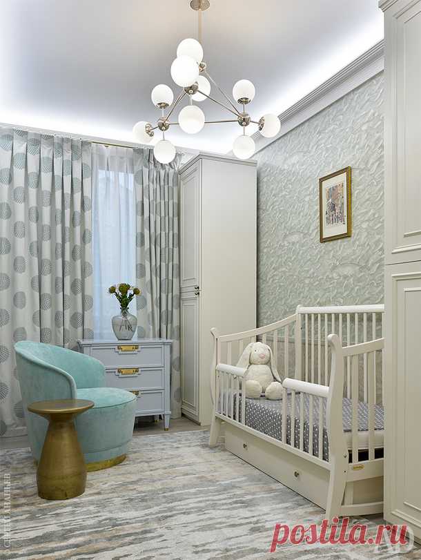 Современная, светлая квартира в Москве, 120 м²
