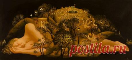 Лиричный и лукавый взгляд на жизнь... Художник Екатерина Ястребова (Ekaterina Yastrebova).