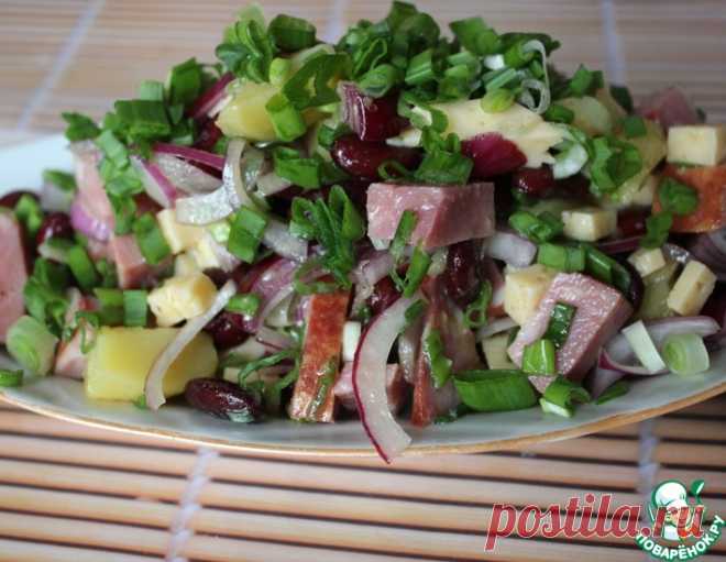 Салат с красной фасолью из Аппенцелля - кулинарный рецепт