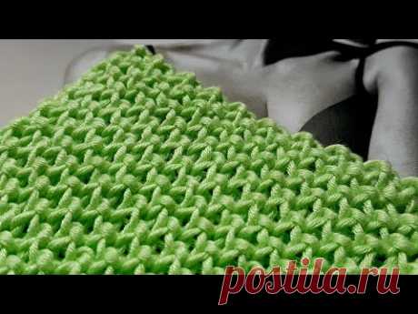 Узор спицами ,,Кожа ящерицы,, 🦎🦎🦎 crochet pattern ❤ strickmuster ❤ örgü deseni.