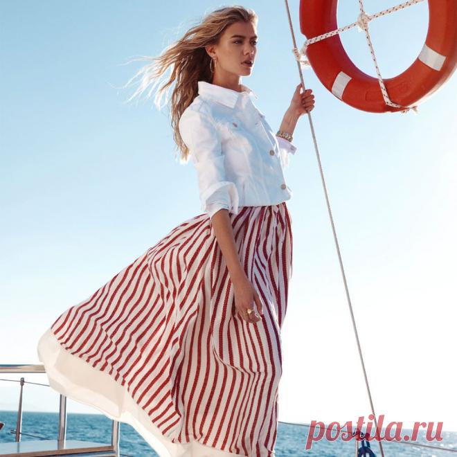 Морской стиль в одежде | Краше Всех