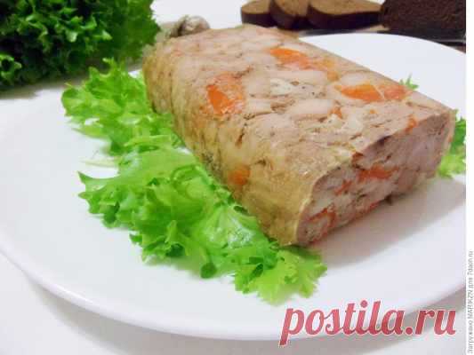Куриный рулет в желе — Домашняя кулинария