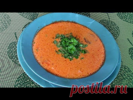 Сырно грибной суп с замороженными овощами - быстро, просто и очень вкусно!