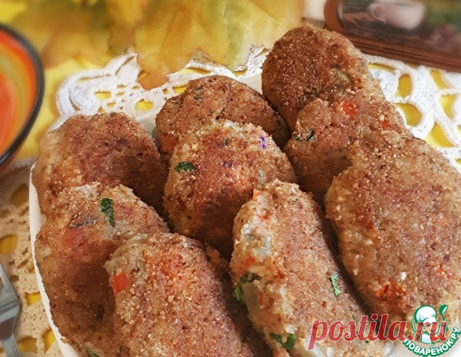 Котлеты баклажановые – кулинарный рецепт