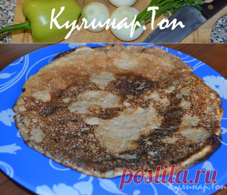 Блины из льняной муки ✾ Кулинар.Топ