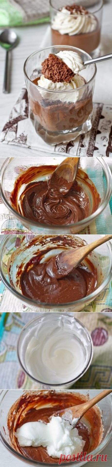 Шоколадный мусс. | Готовим вместе