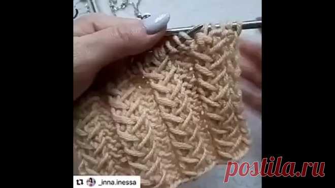 Уроки вязания спицами