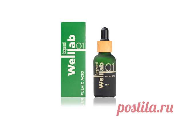 WELLLAB LIQUID FULVIC ACID, 25 МЛ | GREENWAY