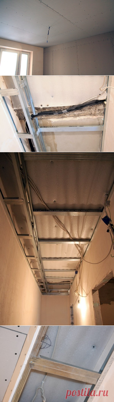 Особенности монтажа гипсокартона — Роскошь и уют