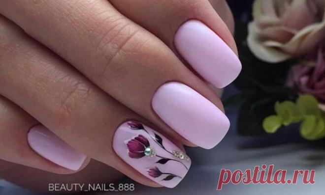 21 нежный, воздушный, стильный и очень весенний маникюр для со вкусом и стилем дам (фото)