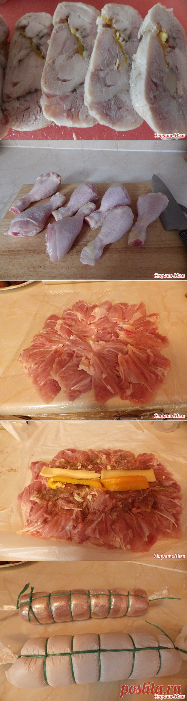 Мясной рулет для тех, кто не любит колбасу