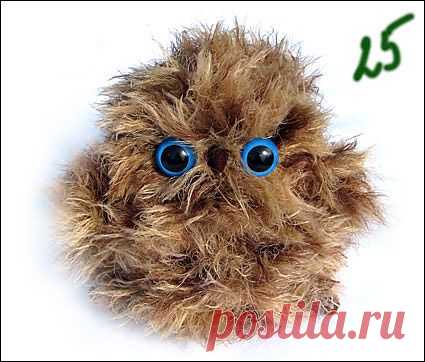 Вяжем Совёнка - Ярмарка Мастеров - ручная работа, handmade
