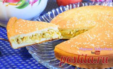 КАБАЧКИ не тушу и не жарю 🔥 Готовлю из них нежнейший пирог, как в пекарне | Марина Забродина | Яндекс Дзен