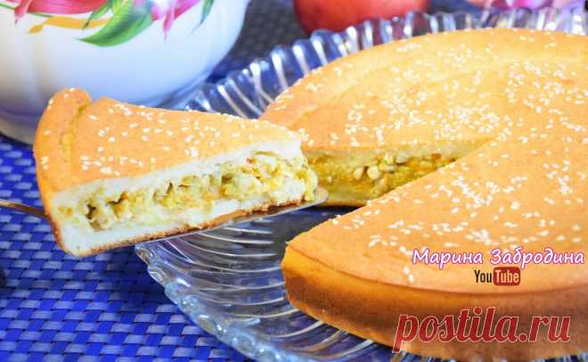 КАБАЧКИ не тушу и не жарю 🔥 Готовлю из них нежнейший пирог, как в пекарне | Марина Забродина | Яндекс Дзен