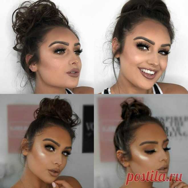 Amy-Rose Walker Hairstyle Bun