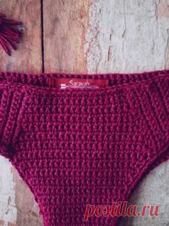 Bikini Basic Beach // Conjunto de Bikini em Crochê // by saravah
