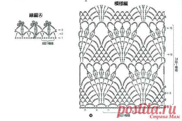 Ажурная блузка - Все в ажуре... (вязание крючком) - Страна Мам