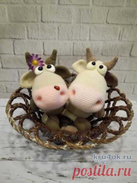 Корова МИЛА крючком. Работа Веры Буровой