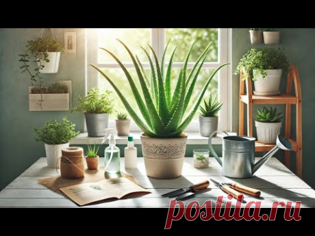 Алоэ Вера: Уход в Домашних Условиях 🌵