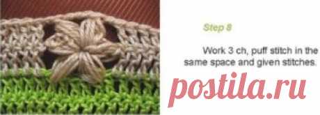 ДЕКОРАТИВНАЯ ОТДЕЛКА КРАЯ\КРОМКИ УЗОРАМИ КРЮЧКОМ, ПОДРОБНО ПО ФОТО