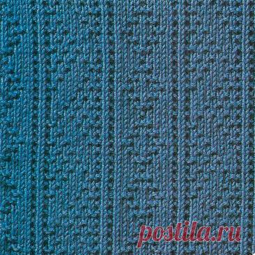 Узор № 106 - рельефная резинка. Схему вязания и условные обозначения вы сможете увидеть на сайте.