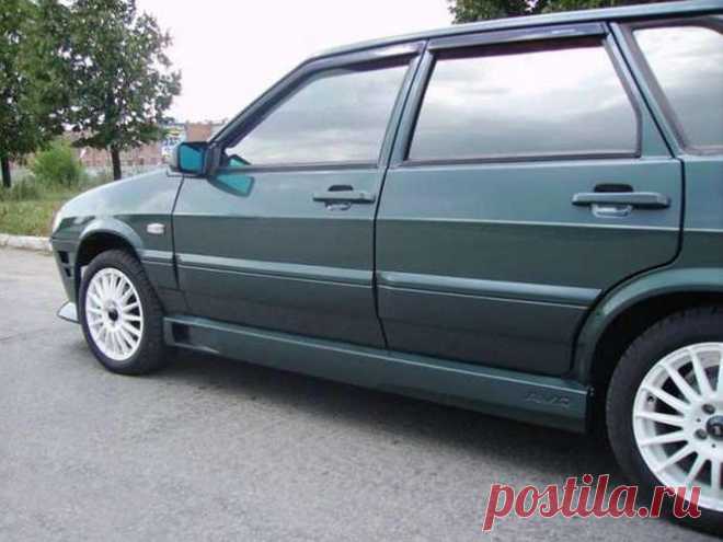 Накладки на пороги ВАЗ 2109, 21099, 2114, 2115 