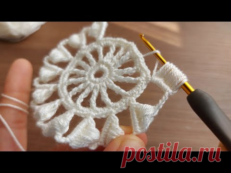 Super Easy Crochet Knitting Pattern - Tığ İşi Çok Kolay Çok Güzel Örgü Modeli