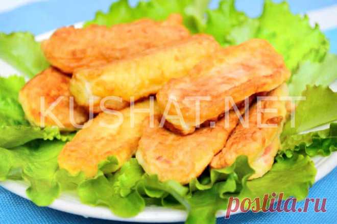Крабовые палочки в кляре с сыром. Пошаговый рецепт с фото - Кушать нет
