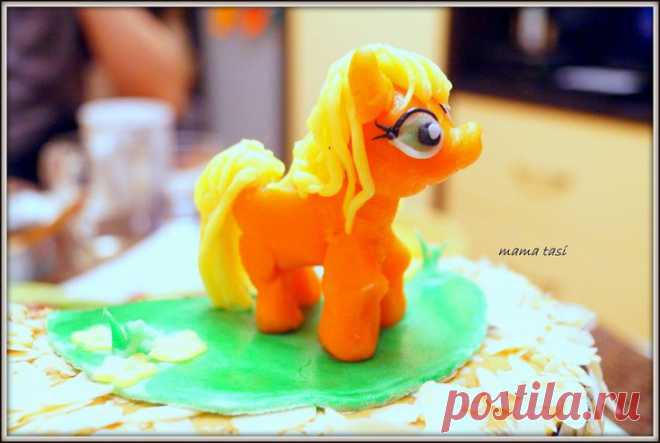 Торт на День рождения Маленький пони. Приглашаю вас на чай.. Рецепт c фото, мы подскажем, как приготовить!