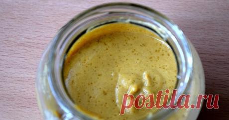 Ядреная горчица из сухого порошка. Вкуснейший соус к мясу всего за минуту! Точно лучше магазинной версии.