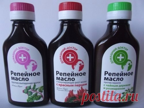 РЕПЕЙНОЕ МАСЛО ОТ ВЫПАДЕНИЯ ВОЛОС - ЛУЧШИЕ МАСКИ.