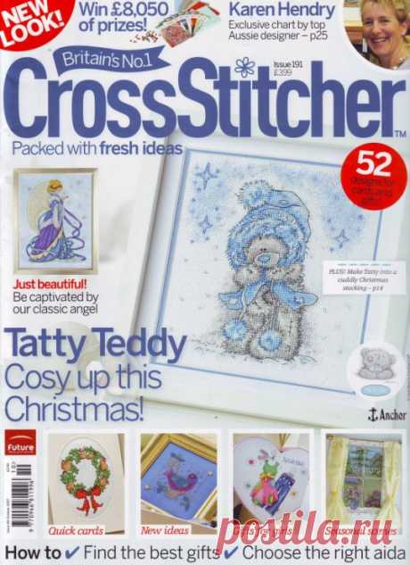Gallery.ru / Фото #1 - Cross Stitcher №191 октябрь 2007 - 19Edinorog87