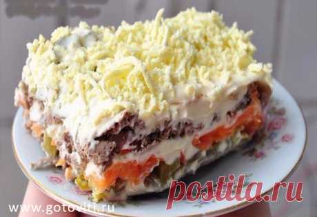 Салат слоёный &quot;Печёнкин&quot;! - Готовить Вкусно (ツ)