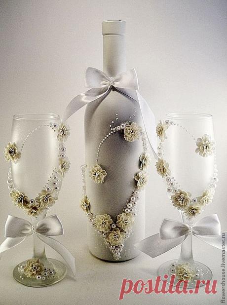 свадебное шампанское Pin По Айза Уозни очков