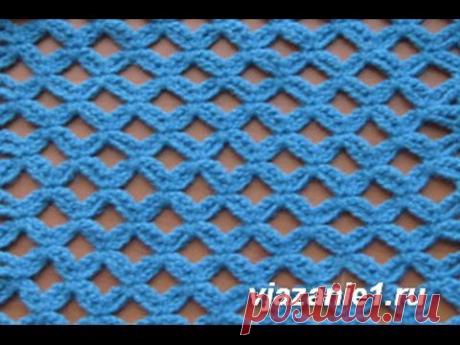 В КОПИЛКУ: СЕТКА КРЮЧКОМ. ВИДЕО